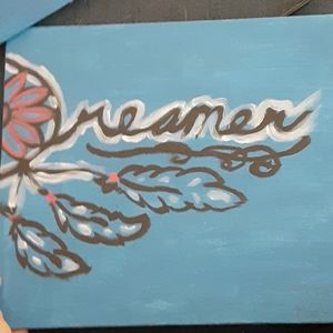 Dream catcher canvas